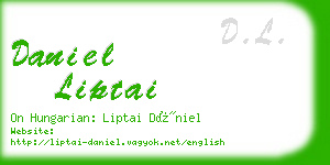 daniel liptai business card